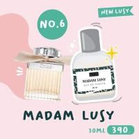 ราคา น้ำหอมลูซี่ LUSY Fragrance (30ml.) No.6 madam lusy - หรูหรา คลาสสิค กุหลาบ (23225323117)