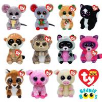 ราคา TT 12 - ตุ๊กตา ty ตาโต ขนาด 6 นิ้ว - หมู หนู กระรอก งานคัดป้าย (ของเล่น ของสะสม แต่งบ้าน แต่งร้าน) (10578585763)