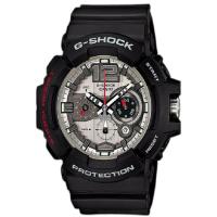 ราคา CASIO G-SHOCK นาฬิกาสำหรับผู้ชาย GAC-110-1ADR สายยางสีดำ (340017473)