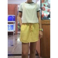 ราคา MANGOแท้ ชุดเดรสกระโปรง(มือ2) (2077006309)