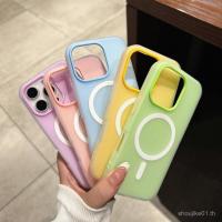 ราคา 2-in-1 PC Soft New Jellyแม่เหล็กสําหรับIphone 16 12 11 15 14 13 11PRO 15PRO 13PLUS 14PLUS 13PROMAX 14PROMAX XR XXSเคสโทรศัพท์น้ําหนักเบาEPOL (43207536594)