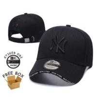 ราคา NY LAหมวกแก๊ปสีดำ ปีกโค้ง ผ้าคอตตอนผสมโพลี เข็มขัดปรับไซด์ได้ ตัวหมวกเนื้อแน่นอยู่ทรงไม่อ่อนตัว พร้อมส่ง (24935170967)