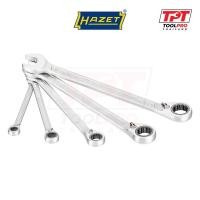 ราคา Hazet ชุดประแจแหวนฟรีข้างปากตาย 5 ชิ้น Ratchet Spanner Set (606/5) (24636055234)