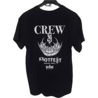 ราคา เสื้อวงมือสอง มือสอง วงดนตรี ลายวินเทจ เสื้อยืด KNOTFEST 2023 CREW slipknot (28229009710)