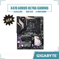 ราคา [ใหม่] Gigabyte X470 AORUS ULTRA GAMING เมนบอร์ด AMD X470 4DDR4 DIMM เมนบอร์ดเดสก์ท็อป (41400391785)