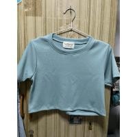 ราคา เสื้อครอปโชว์สะดือน่ารักแต่แอบโชว์แบบนิดๆ (24102708156)