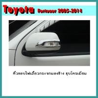 ราคา คิ้วขอบไฟเลี้ยวกระจกมองข้าง FORTUNER 2012-2014 ชุบโครเมี่ยม (8081474068)