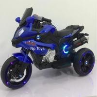 ราคา Np Toys รถแบตเตอรี่เด็ก รถเด็กนั่ง ทรงมอไซค์บีเอ็มXR ขนาด2มอเตอร์ LNM6222 (1659441860)
