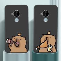 ราคา Nokia 3.4 - Nokia C20 - Nokia C30 - เคส Nokia G20 พิมพ์ลาย capy bara เทรนด์ร้อนแรง น่ารัก/Phongstore (44155947725)