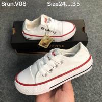ราคา Converse all star kids รองเท้าผ้าใบผูกเชือกสำหรับเด็ก (3846484967)