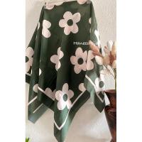 ราคา ฮิญาบมุสลิม ผ้าคลุมลายไมซ้ำใคร ผ้าคลุมสวมสี่เหลี่ยม ผ้าคลุมลายโบว์ ผ้าคลุมผม ผ้าคลุมสวยๆ (27336709264)