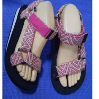 ราคา Shoopen รองแท้าแบบสวมรัดส้น มือสอง size:38/24 cm พื้นเดิมเต็ม น้ำหนักเบา สภาพสวย #377 (28457021154)