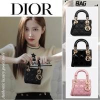 ราคา แท้ดิออร์ DIOR Lady Dior super mini handbag กระเป๋าถือ/สะพายข้าง (29777453246)