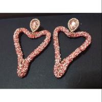 ราคา ต่างหู​ หัวใจเพชร​ ชมพู​ พร้อมส่ง (6437986297)
