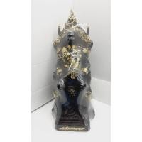 ราคา เสด็จพ่อ ร.5 เนื้อเรซิ่น ทรงนั่งบัลลังค์ หน้าตัก 5 นิ้ว สีดำ (12689716538)