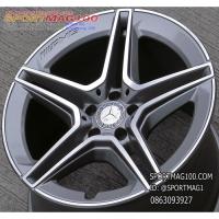 ราคา ล้อแม็กซ์มือสองแท้ BENZ A257 สีเทาหน้าเงา หน้า8 หลัง9 19นิ้ว 5รู112 ET33/28 [21427] (26557447227)