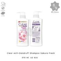 ราคา 89_Store Clear เคลียร์ แชมพูขจัดรังแค สูตร ซากุระ เฟรช 370 มล. x1 ขวด (29874865633)