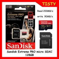 ราคา SanDisk Extreme PRO microSDXC™ UHS-I - 128GB (SDSQXCY-128G-ZN6MA) อ่าน 200MB/s เขียน 90MB/s (9700287319)