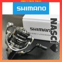 ราคา SHIMANO Spinning Reel 21 Nasci Naskey Naski 500 1000 2000 2500 3000 4000 5000 (25533458893)