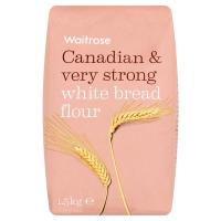 ราคา Waitrose Canadian & Very Strong White Bread Flour 1.5kg. (6862253797)
