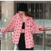 ราคา เสื้อเชิ้ตผ้าทอGucci ปักมิกกี้เมาส์ (27151588995)