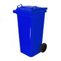 ราคา OTTO ถังขยะพลาสติกทรงเหลี่ยม ฝาเปิด-ปิด ขนาด 120 ลิตร สีน้ำเงิน คุณภาพส่งออก สกรีนบ้านเลขที่ฟรี (1315584126)