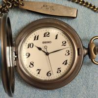 ราคา นาฬิกาพก Vintage Seiko Pocket Watch ระบบถ่าน นาฬิกาญี่ปุ่น สภาพสวย ไม่ผ่านการใช้งาน (25220945321)