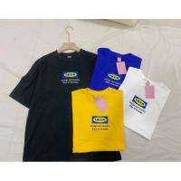 ราคา เสื้อยืดโอเวอร์ไซล์ ลาย IKEA ส่งฟรี!! (11201577633)