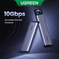 ราคา Ugreen M2 SSD กรณี M.2 NVMe SATA SSD Enclosure อะแดปเตอร์ 10Gbps USB 3.2 Gen2 USB C ภายนอกตู้รองรับปุ่ม M และ M & B (27459948281)