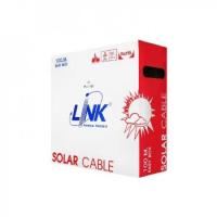 ราคา LINK สายไฟโซล่าเซล TUV Solar PV Cable 6 Sq.mm. (100 M) ยี่ห้อลิงค์ Link CB-1060AB-1 สีดำ สายโซล่าเซลล์ LINK PV1-F 6 ต... (25868817762)