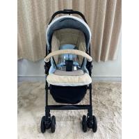 ราคา รถเข็น Combi MECHACALHANDY AUTO4 สีครีมฟ้าลายจุด (25381373224)