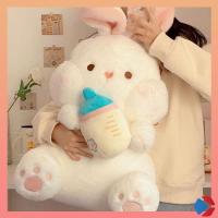 ราคา ของเล่นตุ๊กตา JFMM ของเล่นตุ๊กตา Miniso สำหรับเด็กผู้หญิง 2023 ของเล่นตุ๊กตากระต่ายขวดนม ของเล่นตุ๊กตากระต่ายขาว หมอนของขวัญวันเกิด นอนหลับ (29928949040)