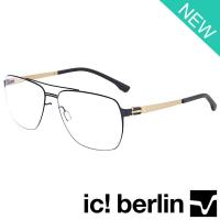 ราคา Ic Berlin แว่นตา 032 C-4 สีดำขาทอง กรอบแว่นตา กรอบเต็ม ขาข้อต่อ วัสดุ สแตนเลส สตีล (สำหรับตัดเลนส์) Eyewear Top Glasses (6924830406)