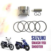 ราคา ลูกสูบ + แหวน + สลัก + กิ๊บล็อค SUZUKI SMASH115i (SMASH-fi) , SHOOTER - ซูซูกิ สแมช115ไอหัวฉีด , ชูตเตอร์ (28135961854)