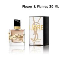ราคา (30 ML - Flower & Flames) YSL Libre - Flower & Flames EDP Florale 30 ml หัวสเปรย์ ป้ายไทย (22765149790)