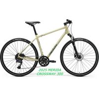 ราคา 2025 MERIDA CROSSWAY 300 จักรยานไฮบริดดิสค์เบรค 20 สปีด (24445182541)