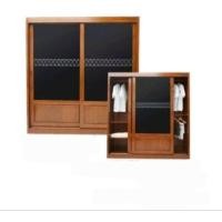 ราคา ตู้เสื้อผ้าไม้จริงยางพารา 160 CM บานสไลด์ (2344790107)