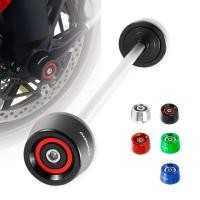 ราคา สำหรับ Ducati Monster 696/795/796/797 821 1100อีกครั้ง รถจักรยานยนต์เพลาหน้าเลื่อนป้องกันล้อ (27070836655)