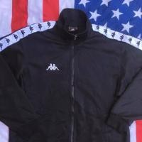 ราคา เสื้อแจ็คเก็ต Kappa ผ้าวอร์ม มือสอง สีดำ เสื้อวอร์มราคาถูก สำหรับผู้ชาย และผู้หญิง (Second-hand Kappa Jacket) (6453283978)