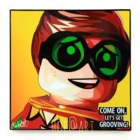 ราคา Robin Lego โรบิ้น แบทแมน เลโก้ การ์ตูน cartoon รูปภาพติดผนัง pop art ของขวัญ รูปภาพ กรอบรูป แต่งบ้าน (8207633455)