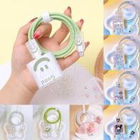 ราคา ปลอกป้องกันสายเคเบิลข้อมูล ลายหน้ายิ้ม เข้ากันได้กับ iPhone / ตัวป้องกันสายเคเบิลข้อมูล จัดเก็บของตกแต่ง / ฝาครอบป้องกันสายชาร์จ พร้อมชุดป้องกันคลิปสายเคเบิล (23374053365)