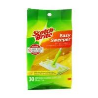 ราคา รีฟิลผ้าเช็ดเก็บฝุ่นไฟฟ้าสถิตชนิดแห้ง SCOTCH-BRITE BASIC 30 แผ่น สีขาว (12423084782)