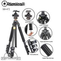 ราคา ขาตั้งกล้อง Shutter B Tripod Carbon Fiber SB-472 (7864189969)