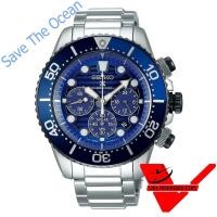 ราคา Veladeedee SEIKO Prospex Save The Ocean PROSPEX Solar Chronograph Special Edition รุ่น SSC675P1 (2274735035)