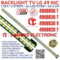 ราคา BACKLIGHT LED TV LG 49 INC 49UB850 49UB830 49UB820 49UB850T 49UB830V 49UB830T 49UB820T LIGHT BL SMD 49UB LIDI STRIPS แถบข้าว 49IN 66K LED STRIP (41557830824)