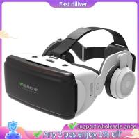 ราคา [ในสต็อก]VR Virtual Reality 3D กล่องแว่นตาสเตอริโอ VR สําหรับ Google Cardboard ชุดหูฟังหมวกกันน็อคสําหรับ IOS Android (43157716933)