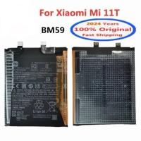ราคา BM59แบตเตอรี่100% ของแท้ใหม่สำหรับ Xiaomi Mi 11T 5000mAh แบตเตอรี่โทรศัพท์สำรอง2024ปี (27219932761)