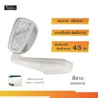 ราคา T-Drive กระจกมองมุมอับ Vigo Fortuner วีโก้ ฟอร์จูนเนอร์ ดีแมค ไทรทัน ปาเจโรฯ สีขาว สำหรับรถที่ผลิตก่อน 2015 งานเจาะ 2 รู (26571376809)