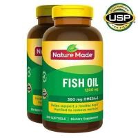 ราคา Nature Made --> Fish Oil 1,200 mg (200 softgels) (4848249862)