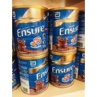 ราคา โฉมใหม่ Ensure Chocolate เอนชัวร์ ช๊อคโกแลต ขนาด 850 กรัม 1 กระป๋อง อาหารสูตรครบถ้วน (20153024171)